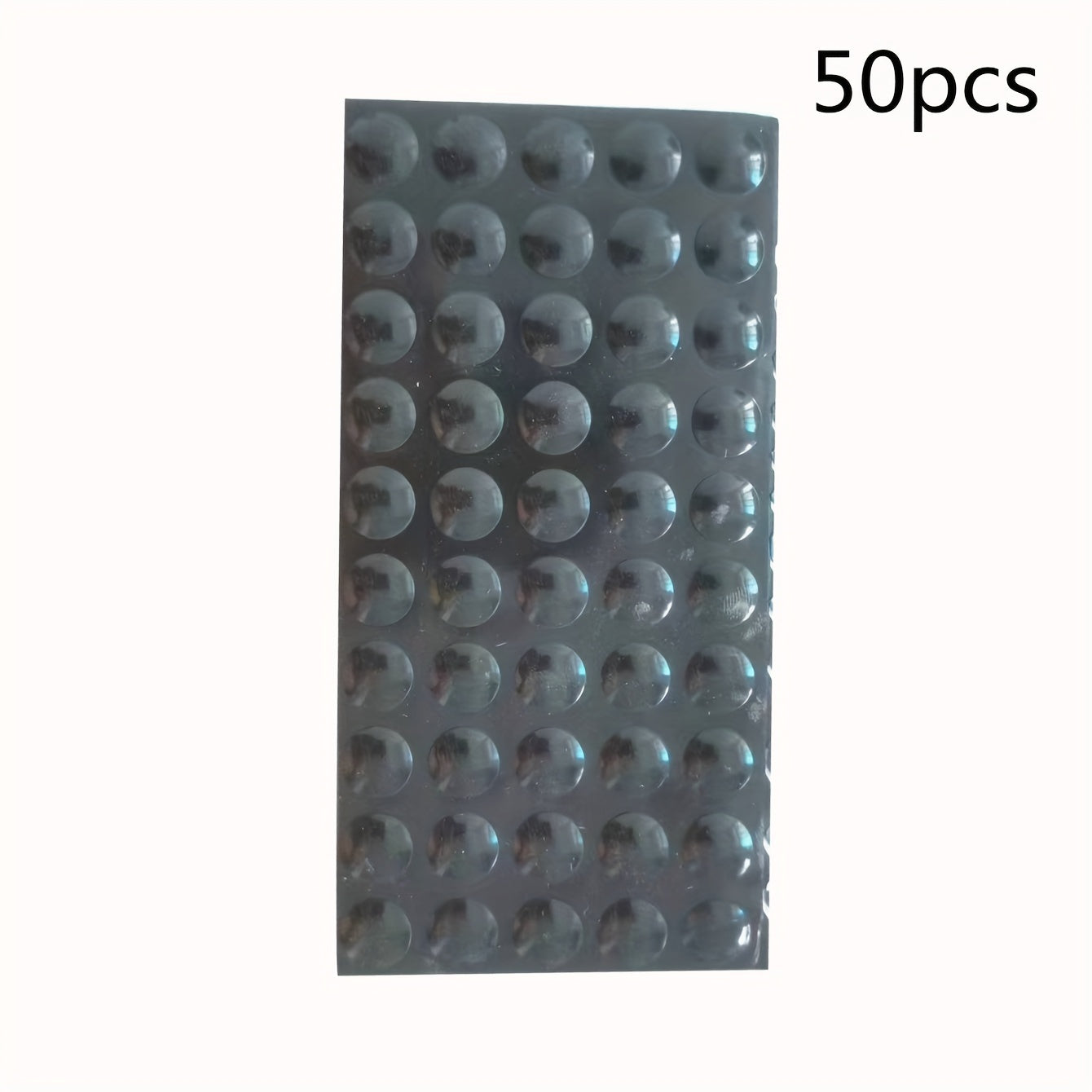 50-100 Self-adhesive Door Stop Rubber Shock Absorber Buffers to Protect Furniture