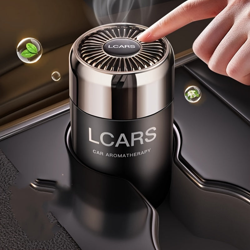 1pc LCARS Car Aromatherapy Balm - Elegant Men's Cologne Scent - Long-lasting fragrance for car, home, and office - Odor eliminator - Single pack