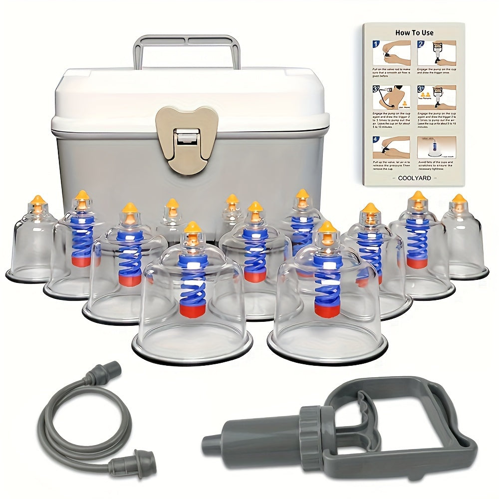 Professional Cupping Massage Set: Instantly Relieve Muscle & Joint Pain