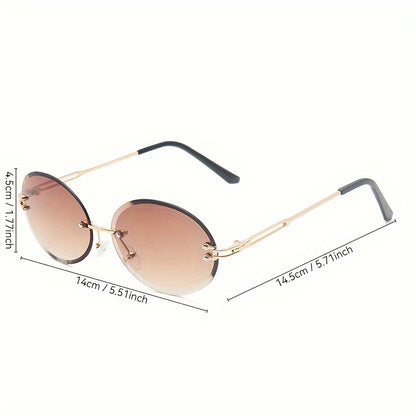 Fashionable Women's Gradient Sporty Sunglasses, Durable Plastic Frame for Running & Outdoor Activities