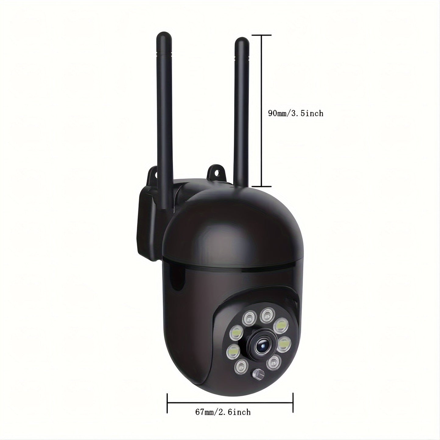 Introducing the Teruhal 1080p HD WiFi Camera! This camera features Two-Way Audio, a 355° Panoramic View, Motion Detection Alert, Night Vision, USB Powered, and is Smartphone Compatible. Perfect for Home Security and suitable for Ages 14 and up.