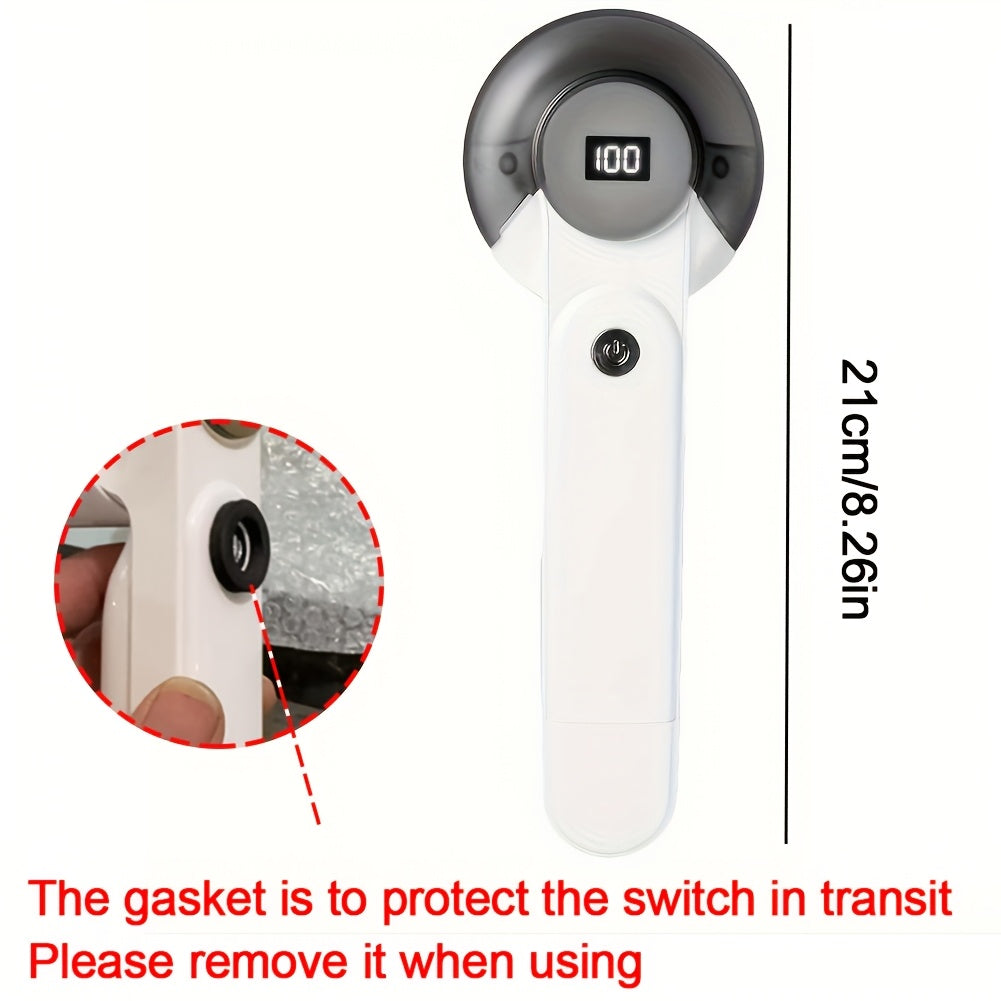 1 piece portable electric lint remover for clothes.