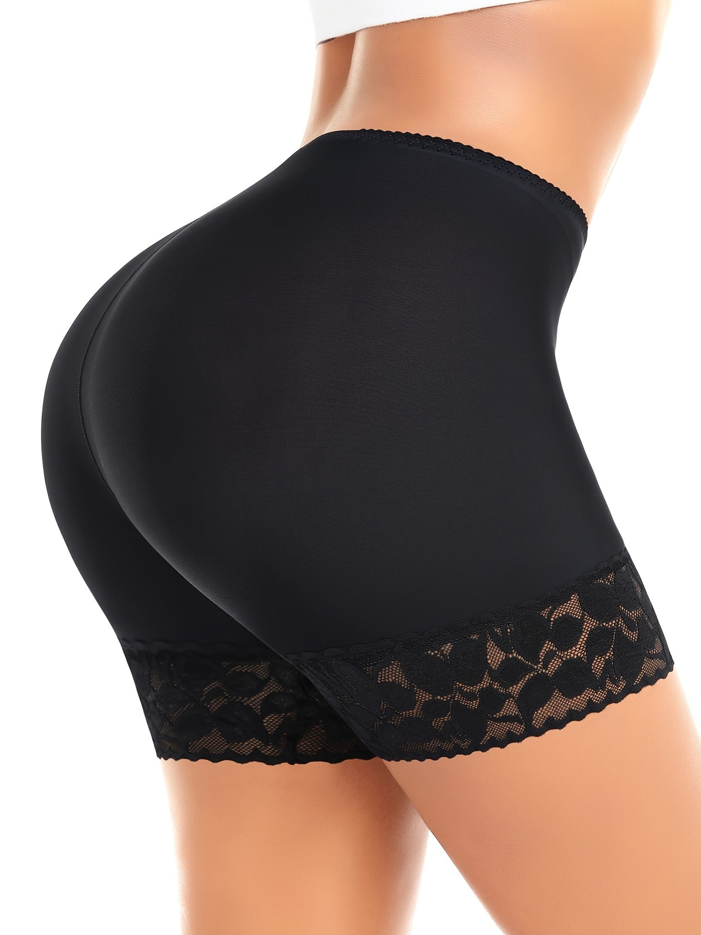 Women's Lace, Seamless Boyshorts for Chafing, Safety Under Shorts