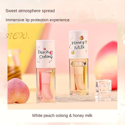 Hydrating Peach Oolong Lip Balm: Ideal for All Skin Types - Infused with a Fruity Twist!