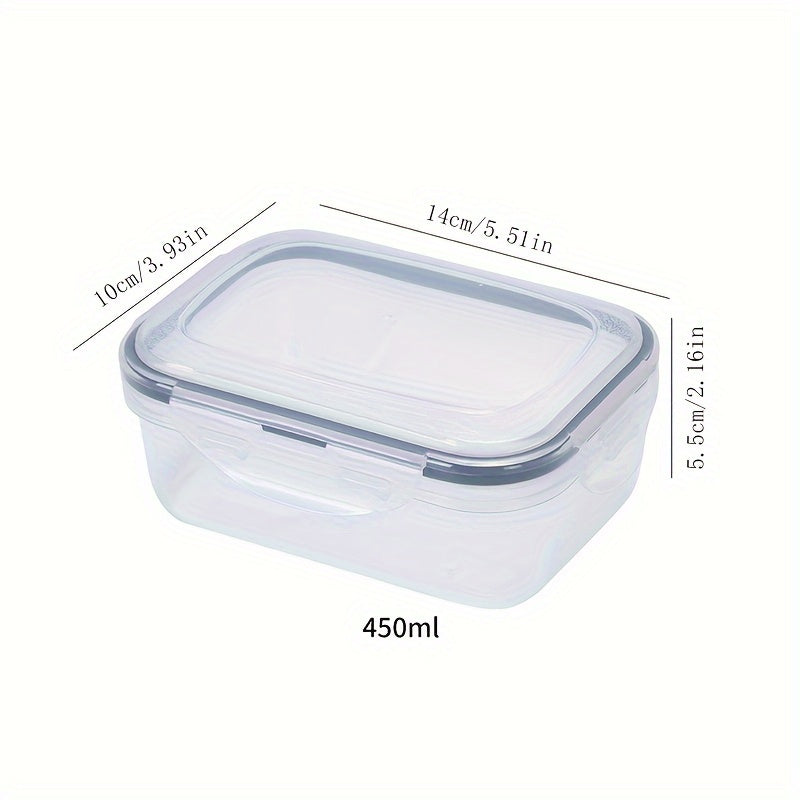 Multifunctional Leak-Proof Reusable Food Storage Container with Lid for Meat, Eggs, Fruit, and Vegetables. Portable and Stackable, Perfect for Kitchen Organization and Storage.