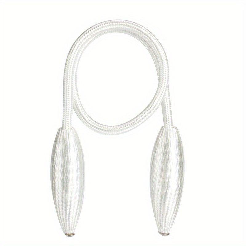 Two chic and durable alloy curtain tiebacks for easy installation and stylish home decor