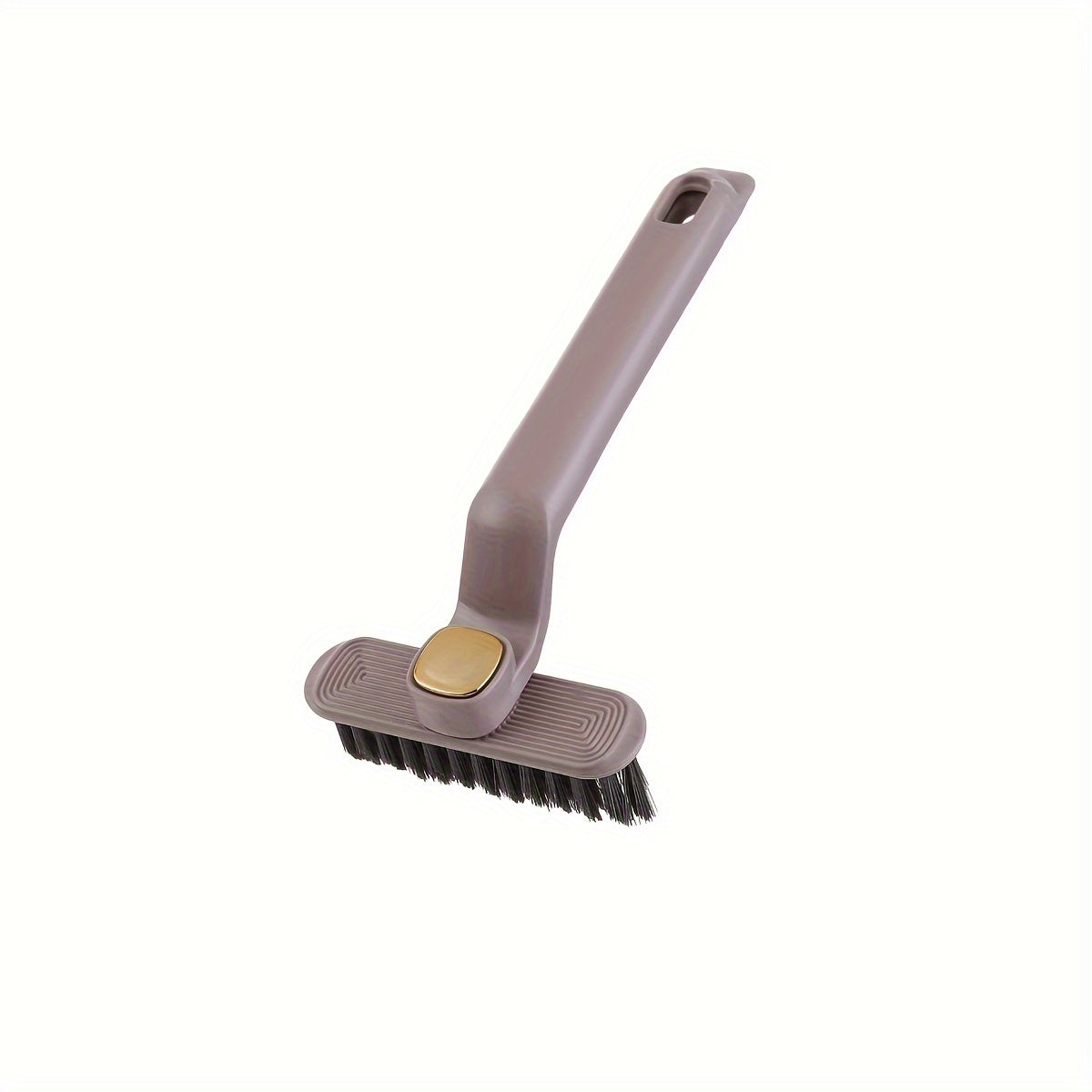 1 piece of Multifunctional Rotating Cleaning Brush with Tough Bristles, Perfect for Reaching Tight Spaces in the Bathroom & Kitchen. 360° Easy Clean Tool for Walls, Floors - Portable, Manual Handheld Brush for Household Cleaning.