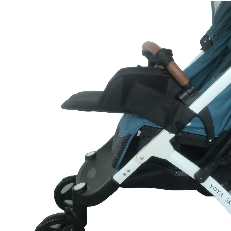 Black Extension Footrest, Universal Stroller Accessory