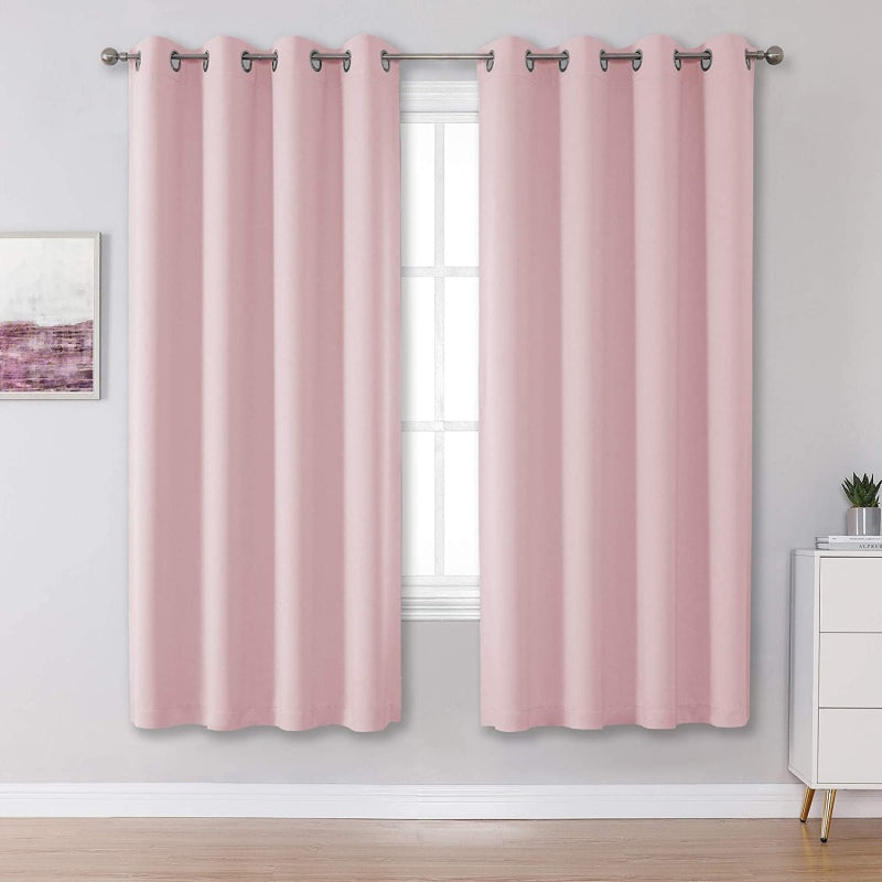 One piece of Home Bathroom Curtain Panel with Room Darkening and Grommet, perfect for Christmas, Halloween, or Thanksgiving Day gift