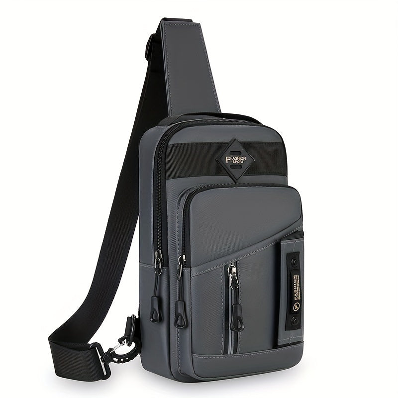 Men's outdoor chest bag for fashion and sports.