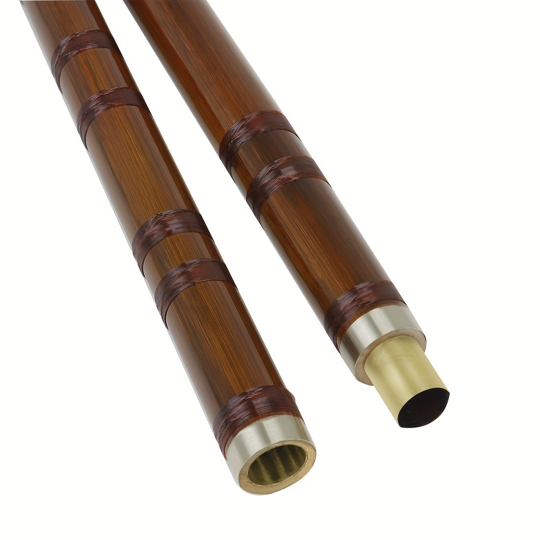 Premium bamboo flute with enhanced sound quality, ideal for beginners and adults. Includes protective case.