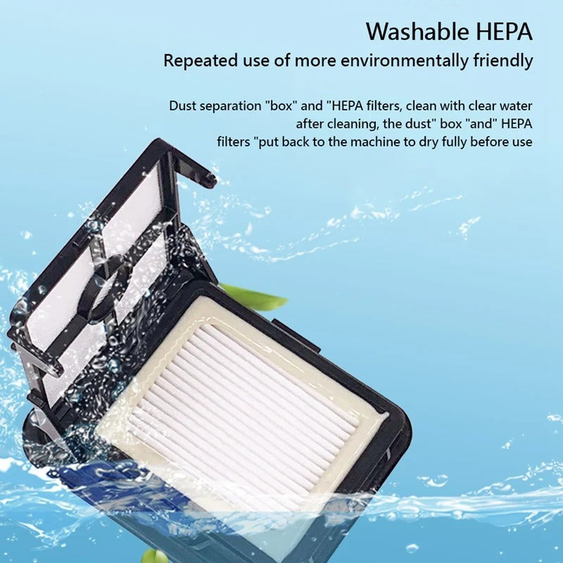 Enhance the air quality and performance of your Bissell Vacuum Cleaner with 3 HEPA Filters - Compatible with Models 1866, 1868, 1785, and 2225Z.