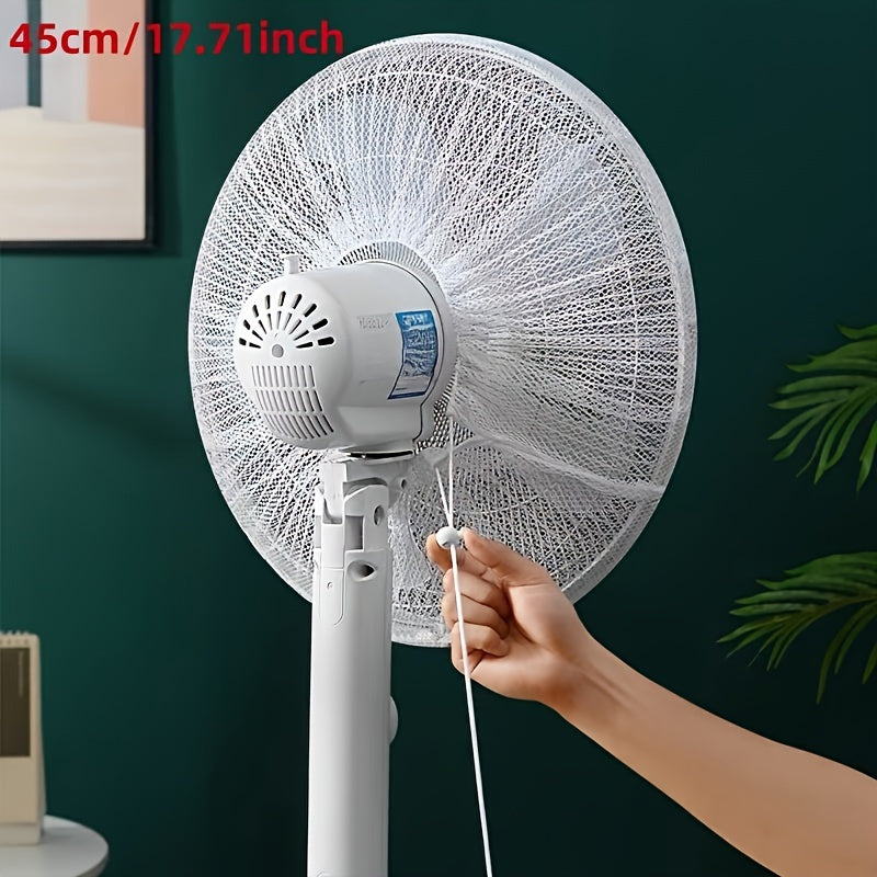 Washable Fan Dust Cover - Protect Your Fan with Durable Fabric Safety Net for Home and Office Use