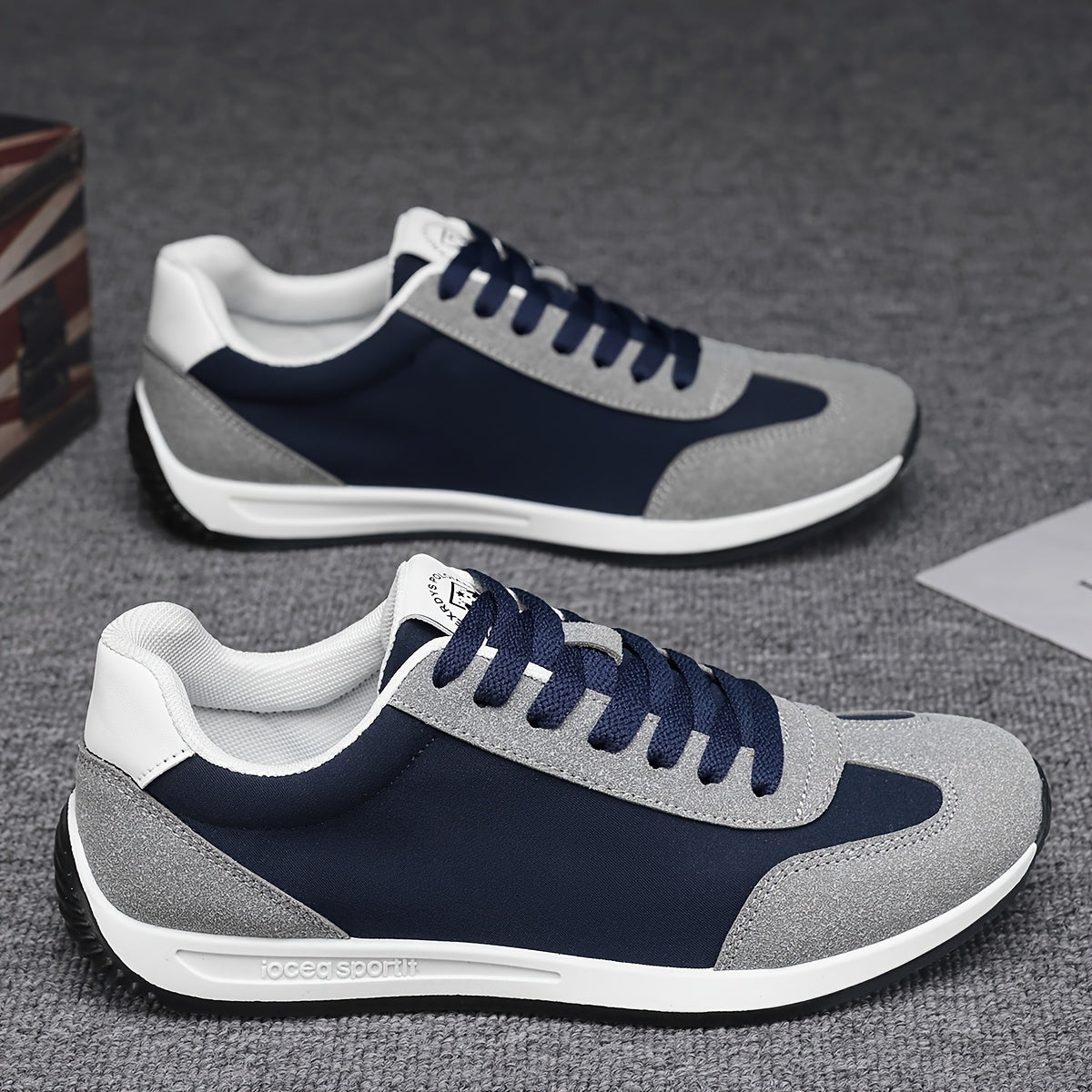 New Autumn Men's Canvas Casual Shoes with Soft Anti-Slip Bottom and Breathable Anti-Odor Features