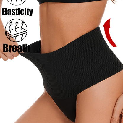 Slimming high-waist shaping panties for women.