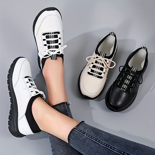 Women's Anti-Slip Work Shoes with Soft Sole for Comfortable Walking, Casual Style.