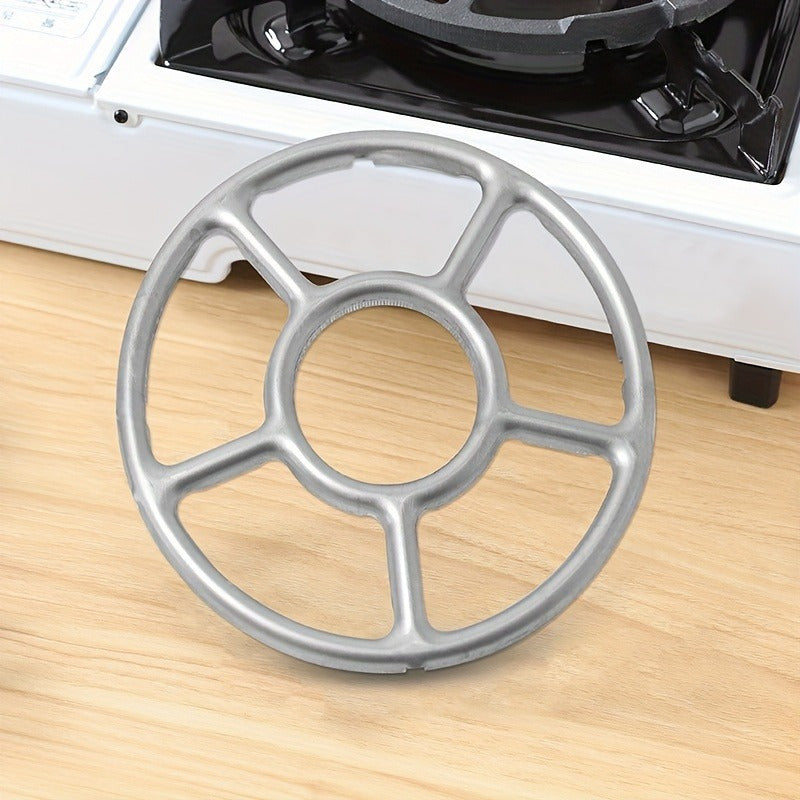 Kitchen Accessory: Durable Stainless Steel Gas Stove Frame with Non-Slip Feet Ensures Safe Cooking