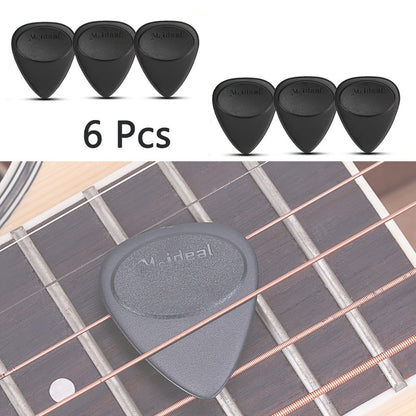 6/12/20pcs Guitar Picks with Anti-slip Particles, 0.7mm Thickness