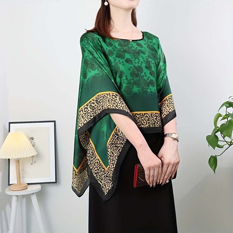 Women's Sun-Protective Shawl with Breathable Fabric - Chic Summer Wrap for Everyday Use