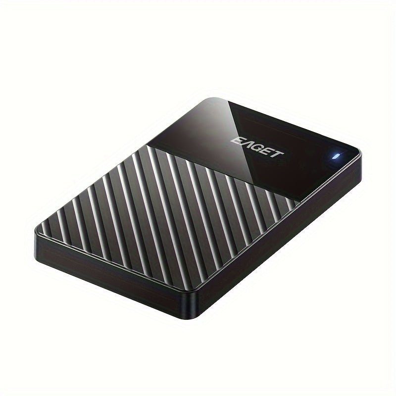 EAGET Portable Hard Drive Disk in 500GB/320GB/250GB sizes, USB 3.0 for Mac, PS4, PC, Laptop, Xbox, no battery needed.