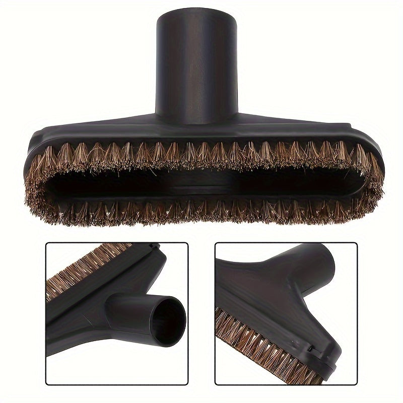 Soft bristle dusting tool designed for wide spaces, this 3.17cm square horse hair brush attachment is compatible with Shark vacuums. Perfect for floors, furniture, and more, this easy-to-use accessory helps keep your home clean.