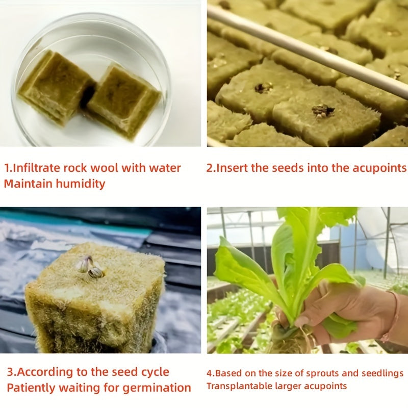 Planting cubes for agriculture, gardens, and fields with water storage functions for soilless cultivation and orderly plant planting, along with the making of planting tools.