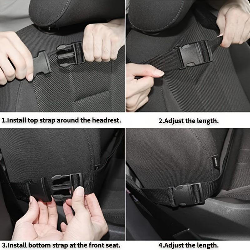 Organize your car with our versatile Back Seat Storage Bag Pouch, featuring multiple pockets for all your storage needs