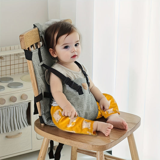 Secure and Comfortable Feeding Seat Belt for La Dearchuu Youngsters' Dining Chair - Gray, No Assembly Needed