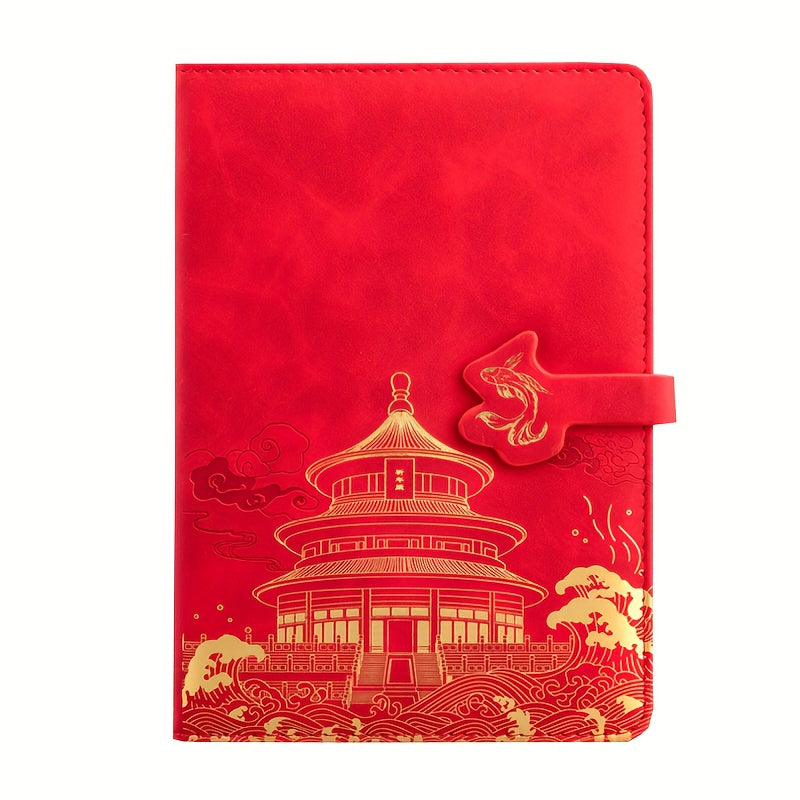 China-Chic A5 notepad helps organize meetings and tasks efficiently.