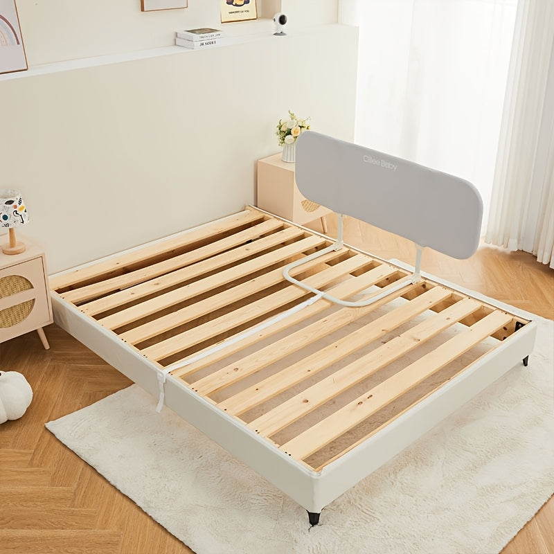 This portable toddler bed guardrail is ideal for keeping your child safe while they sleep. It is foldable, making it easy to store and transport, and is designed to prevent falls. The machine washable material ensures easy cleaning, and it is suitable