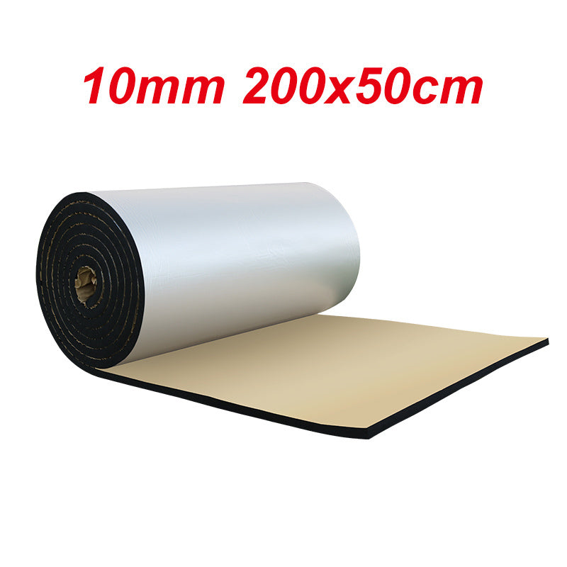 200x50x10mm Aluminum Fiber Silencer Insulating Mat for Car Fender