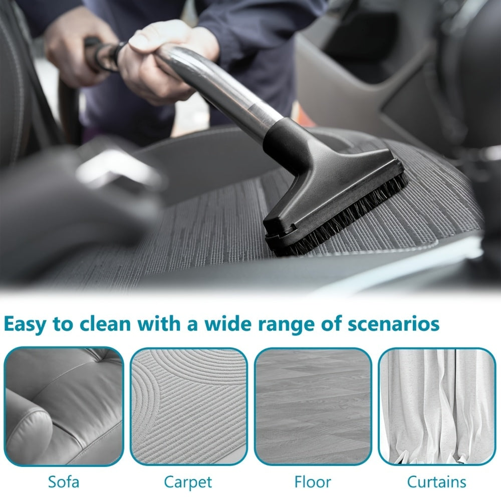 This product is a universal car vacuum cleaner dusting brush attachment with a 32mm inner diameter. Made from durable polypropylene (PP) material, this auto detailing brush is suitable for use in both homes and vehicles.