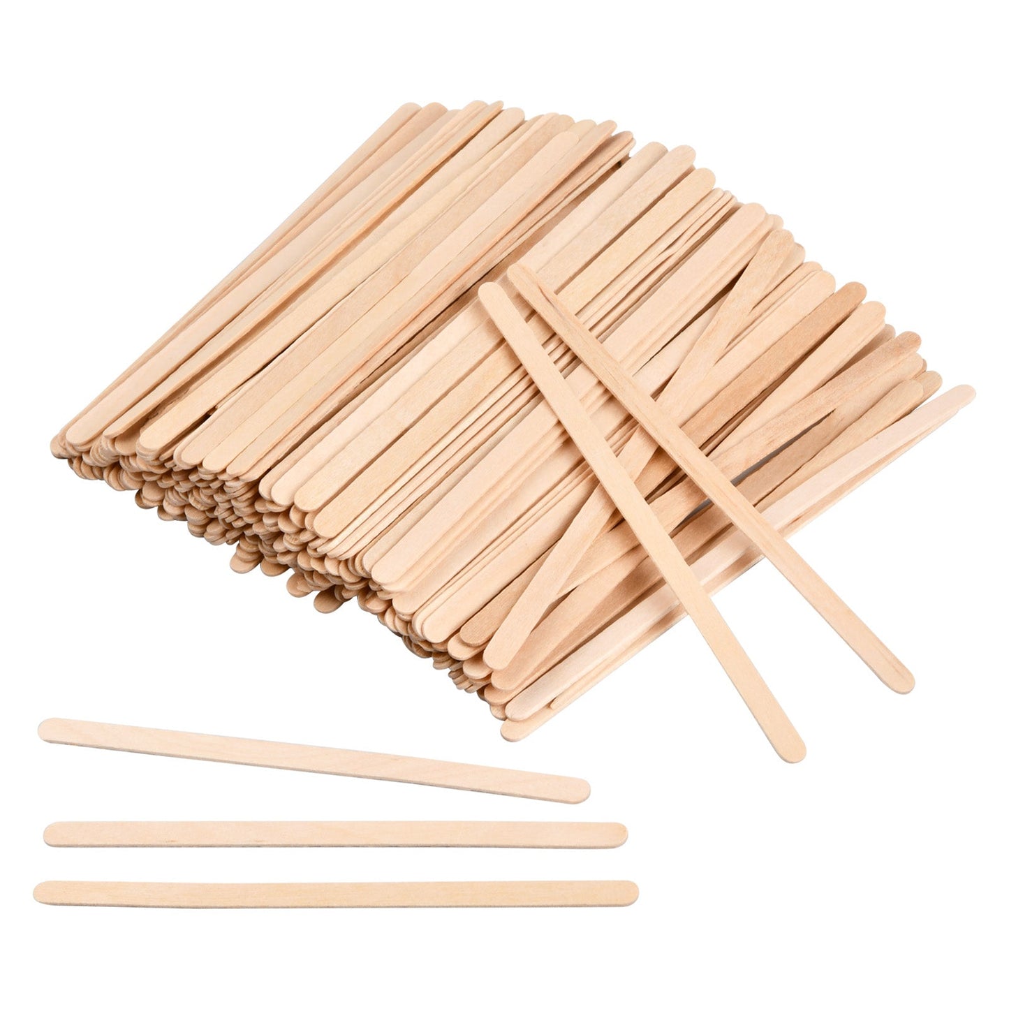 1000 Disposable Bamboo Stirrers - Ideal for Coffee, Tea, To-Go Drinks, and Birthday Celebrations!