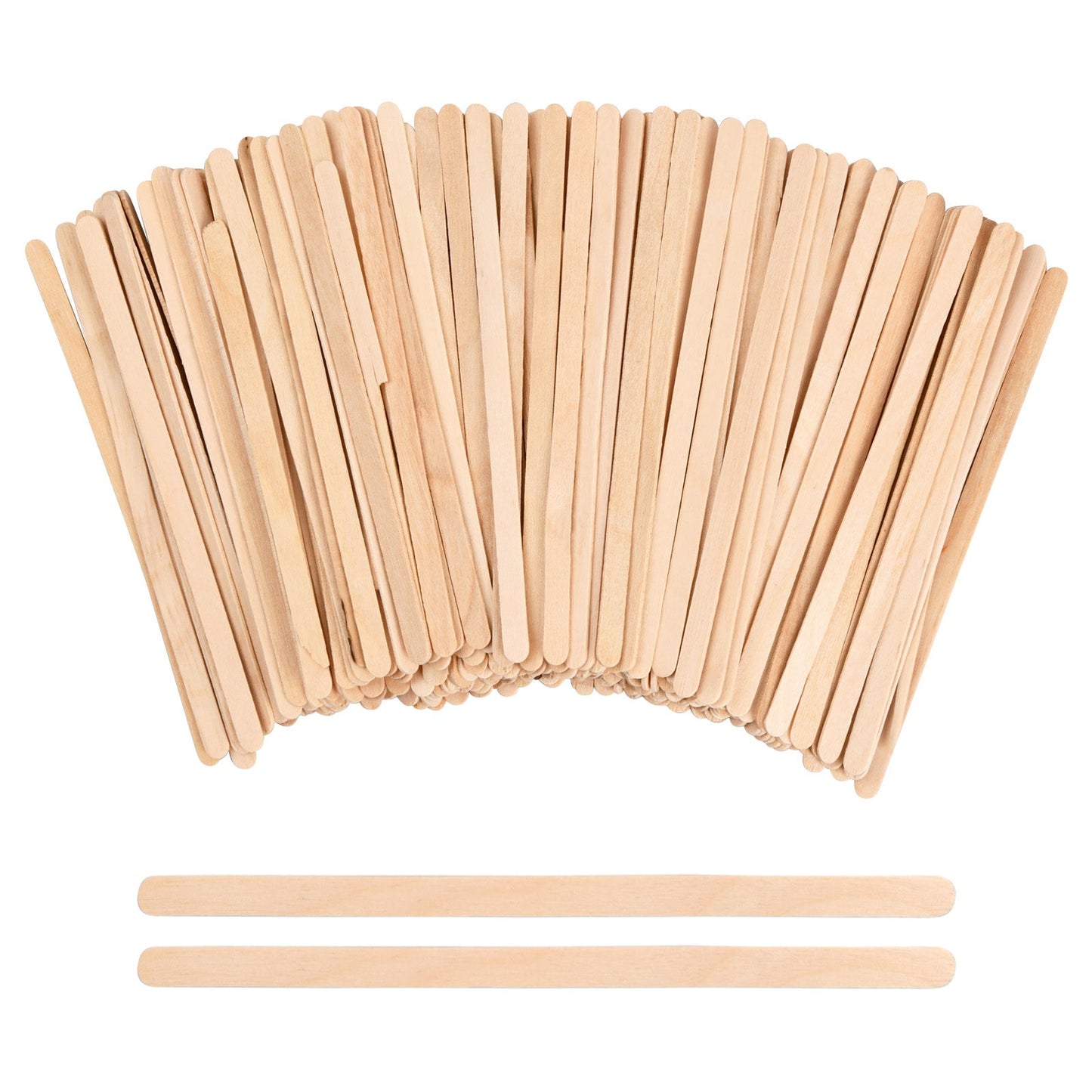 1000 Disposable Bamboo Stirrers - Ideal for Coffee, Tea, To-Go Drinks, and Birthday Celebrations!