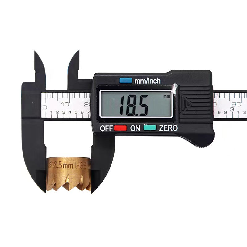 150mm Electronic Digital Caliper with Carbon Fiber Dial Vernier, Micrometer Measuring Tool.