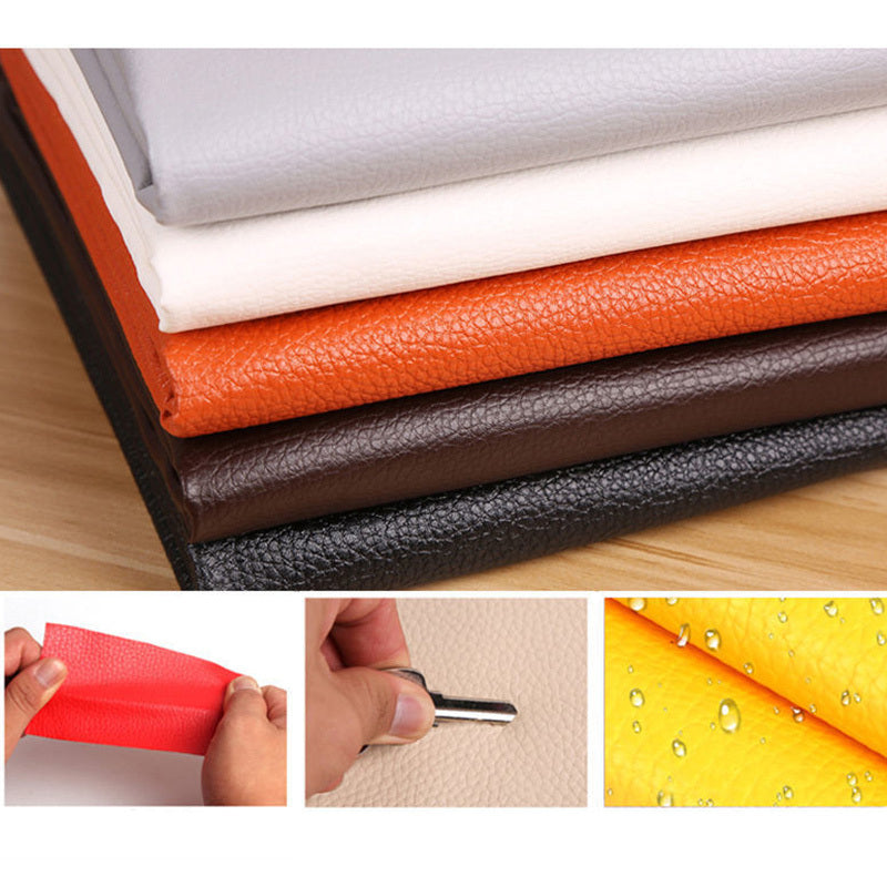 Self-adhesive patches for DIY sofa repair, furniture, tables, chairs, seat bags, soles, PU artificial leather, car seats, bicycle cushions, restaurant seats, genuine leather, imitation leather - all for easy and effective repair.