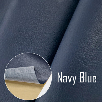 Self-adhesive repair patches for furniture, bikes, and cushions made of PU artificial leather.