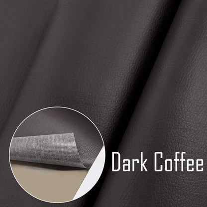 Self-adhesive repair patches for furniture, bikes, and cushions made of PU artificial leather.