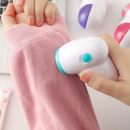 Upgrade your clothes with a portable electric sweater pilling machine that removes hair balls, lint, and fuzz instantly.