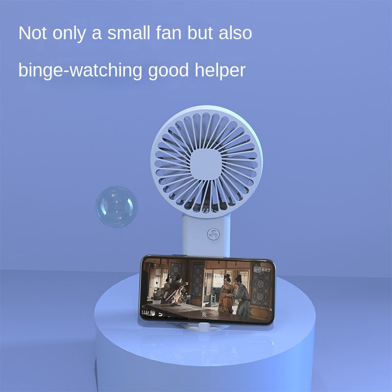 USB Rechargeable Handheld Fan - Portable Mini Fan Essential for Summer and Back to School, Perfect for RV, Camping, Picnics, and Travel. Mute operation makes it perfect for dorms, offices, and desktops. The ideal gift for anyone on the go.