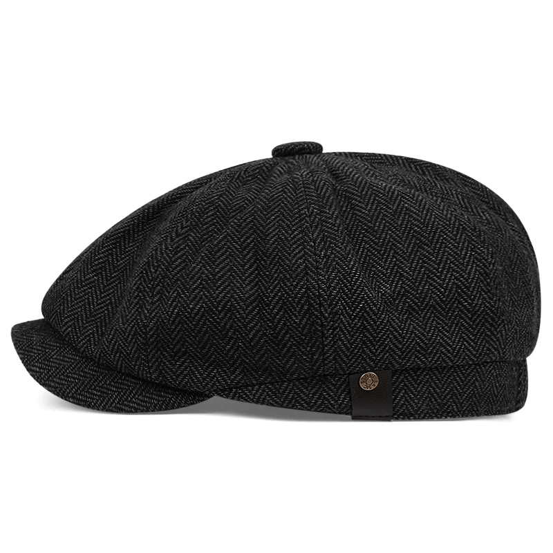 2025 Valentine's Day Men's casual hat - retro thin beret