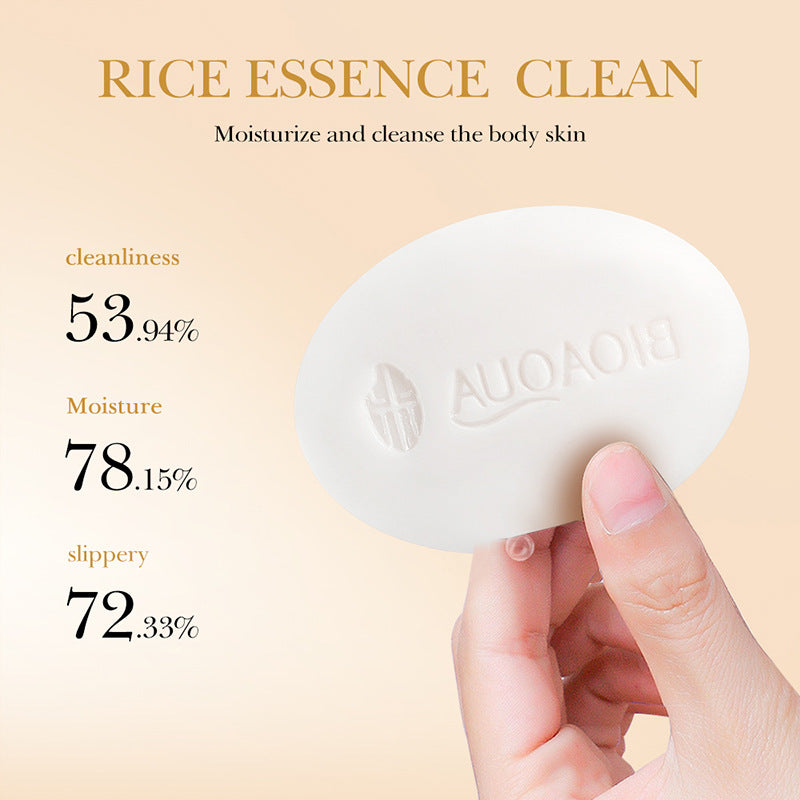 Gentle daily cleanser for face and body, made with natural rice raw pulp essence for men and women.