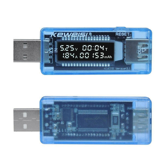 USB Voltmeter for Battery Testing and Charging Power Banks