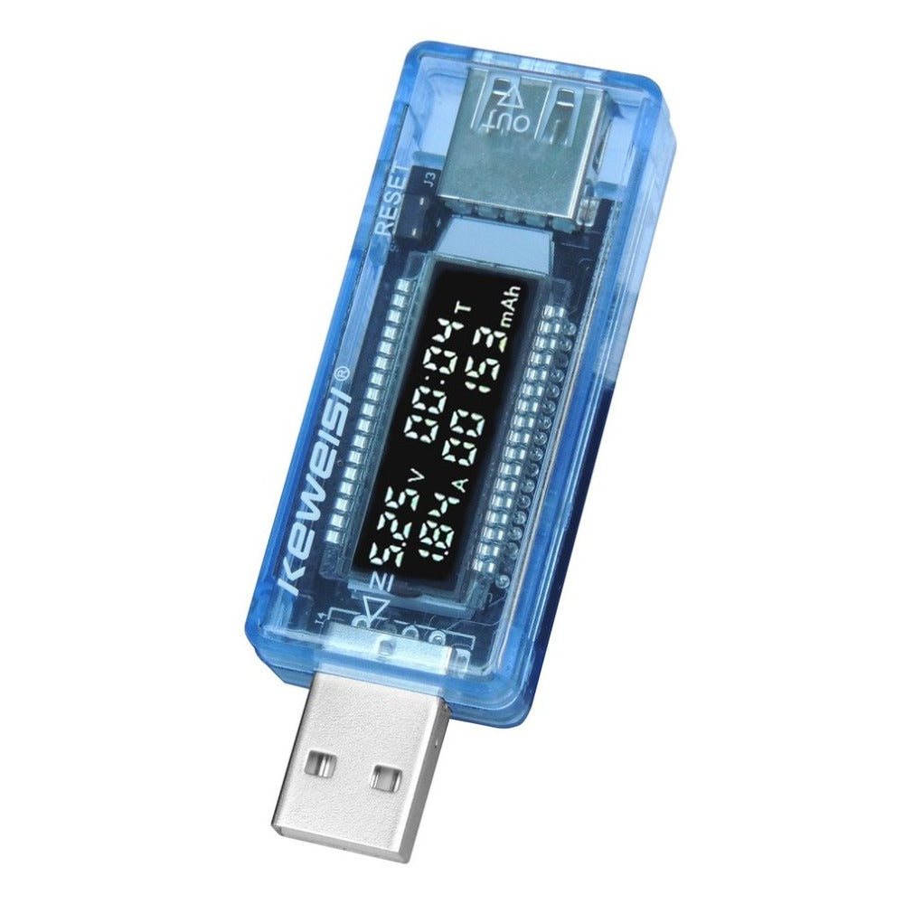 USB Voltmeter for Battery Testing and Charging Power Banks