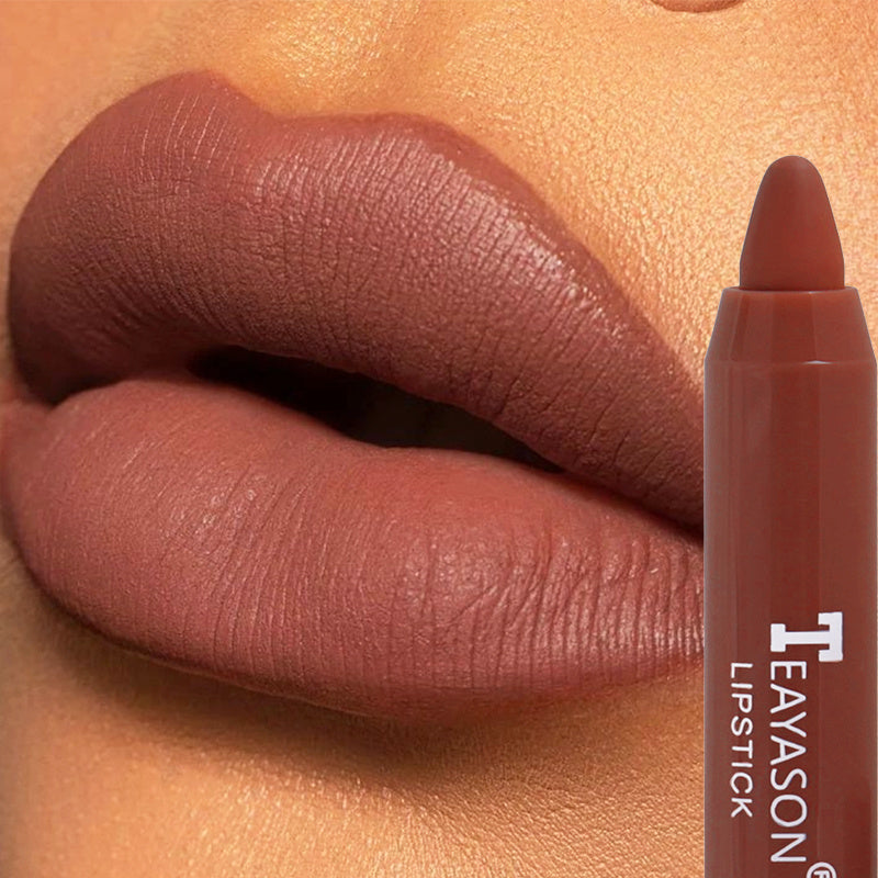 1PC Sexy Matte Lipstick Waterproof Lip Liner for Valentine's Day Gift, non-stick formulation