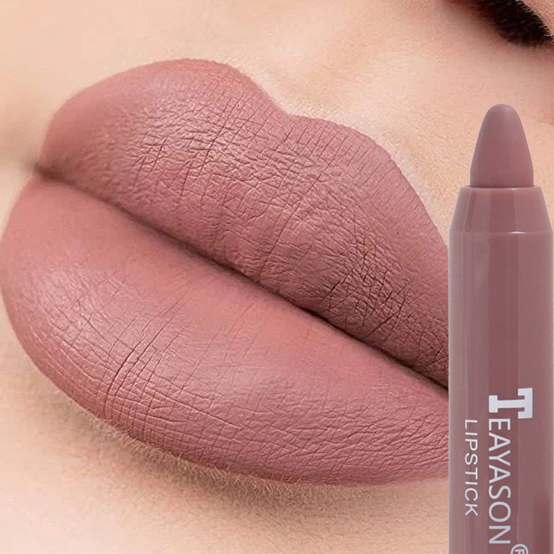 1PC Sexy Matte Lipstick Waterproof Lip Liner for Valentine's Day Gift, non-stick formulation