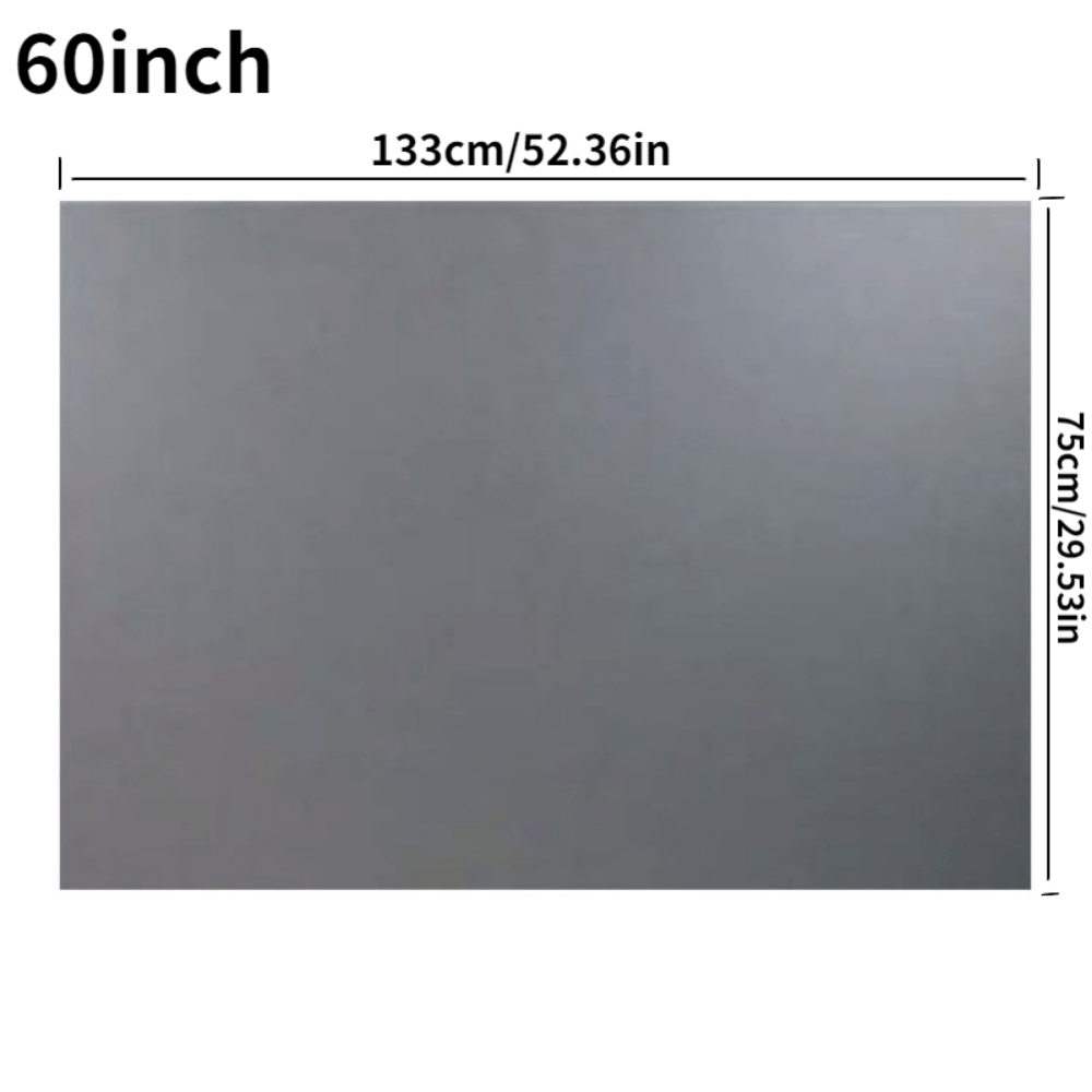 4K anti-light projection screen, 16:9 aspect ratio, reflective fabric, sizes available 152.4/203.2/254.0 cm.