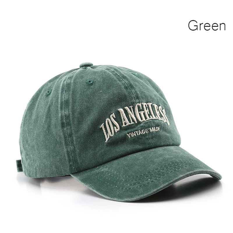 Embroidered Baseball Cap with Soft Top for Men and Women - Casual Retro Snapback Style for Both Genders