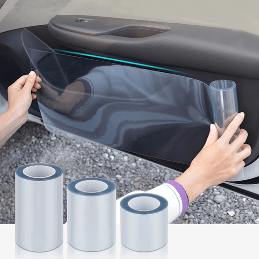 Protect your car with a scratch-resistant, waterproof transparent film.