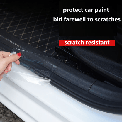 Protect your car with a scratch-resistant, waterproof transparent film.